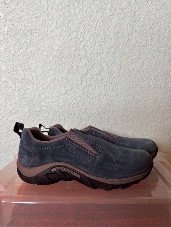 Merrell Other - Merrell Kids Jungle Moc, Ink Suede Blue, size 1 - like new